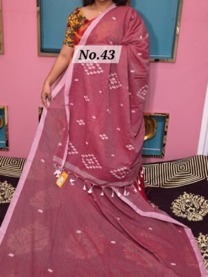 PURE BENGAL HANDLOOM SAREE (NO 43)