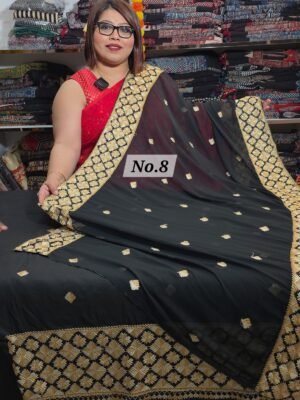 COTTON PHULKARI DRESS MATERIAL (NO-8)
