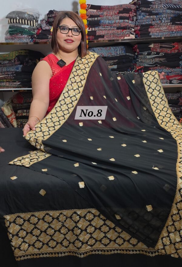 COTTON PHULKARI DRESS MATERIAL (NO-8)