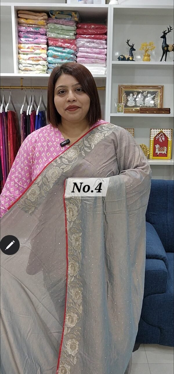 FANCY DESIGNER SAREE (NO.4)