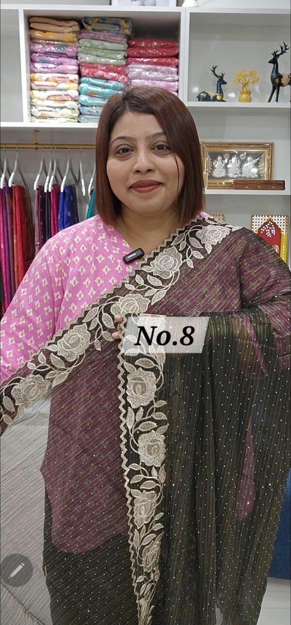 FANCY DESIGNER SAREE (NO.8)