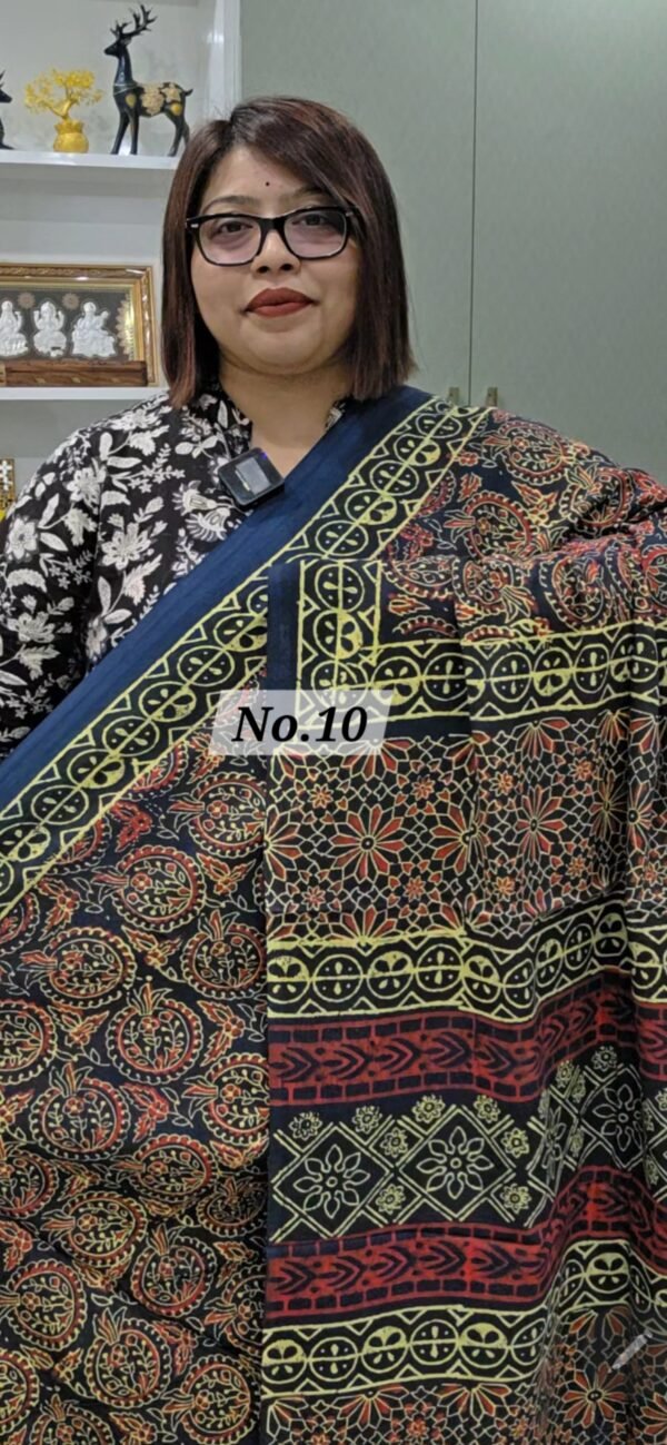 HANDBLOCK PRINTED MAL MAL (NO.10)