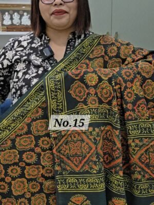 HANDBLOCK PRINTED MAL MAL (NO.15)