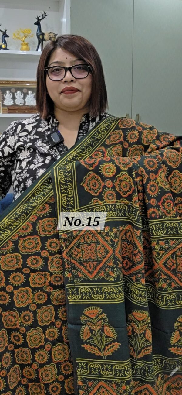 HANDBLOCK PRINTED MAL MAL (NO.15)
