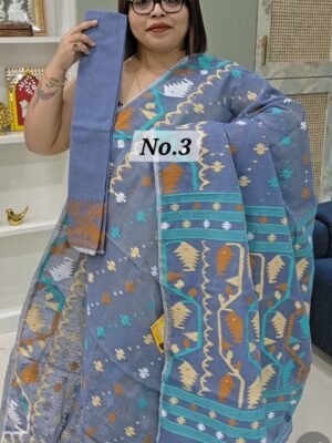 HANDLOOM RESHAM JAMDANI (NO.3)