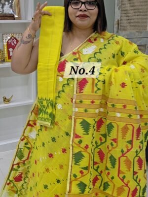 HANDLOOM RESHAM JAMDANI (NO.4)