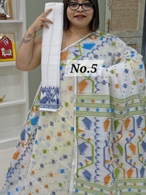 HANDLOOM RESHAM JAMDANI (NO.5)