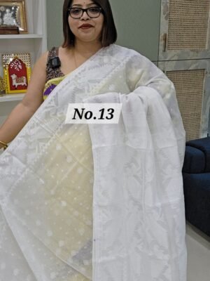 HANDLOOM RESHAM JAMDANI (NO.13)