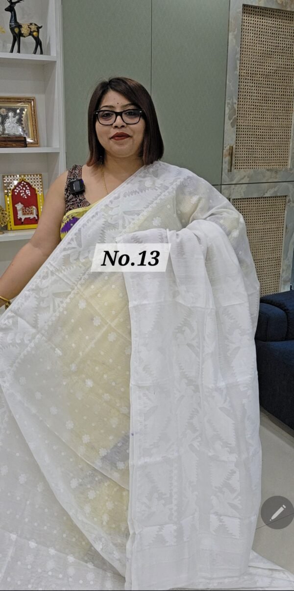 HANDLOOM RESHAM JAMDANI (NO.13)