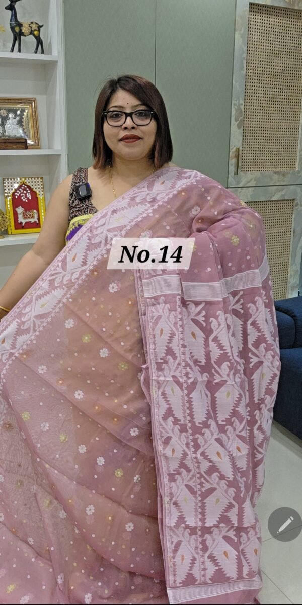 HANDLOOM RESHAM JAMDANI (NO.14)
