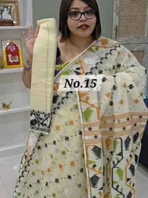 HANDLOOM RESHAM JAMDANI (NO.15)