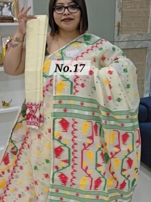 HANDLOOM RESHAM JAMDANI (NO.17)