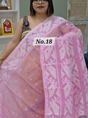 HANDLOOM RESHAM JAMDANI (NO.18)