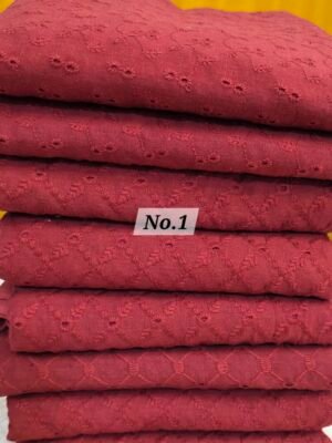 Hakoba Chikenkari dress material 2.5 meter (Hakoba design may vary)