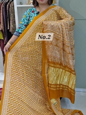 6TH APRIL 2ND LIVE – GAZZI MODAL LAGDI PATTA SAREE (NO.2)