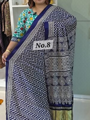 6TH APRIL 2ND LIVE – GAZZI MODAL LAGDI PATTA SAREE (NO.8)