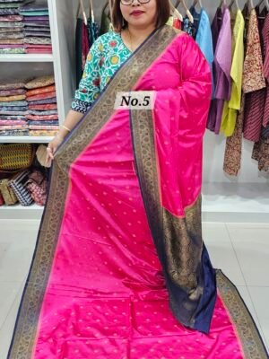 3RD APRIL 2NDLIVE –MASHRU SILK BANARSI SAREE (NO.5)