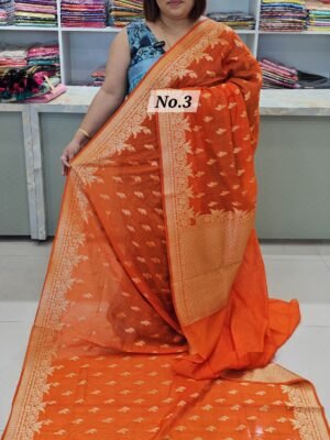 4TH APRIL 2NDLIVE – GEORGETT SILK KHADDI SAREE (NO.3)