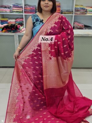 4TH APRIL 2NDLIVE – GEORGETT SILK KHADDI SAREE (NO.4)