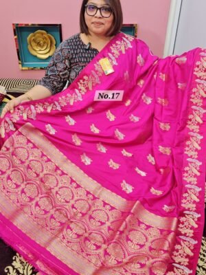 5TH APRIL LIVE – CREPE SILK BANARSI SAREE (NO.17)