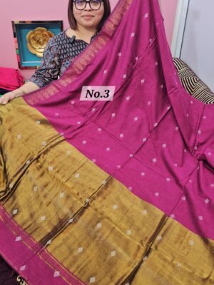 5TH APRIL 2NDLIVE – PURE BENGAL HANDLOOM SAREE (NO.3)