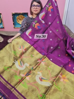 5TH APRIL 2NDLIVE – PURE MASLIN SAREE (NO.30)