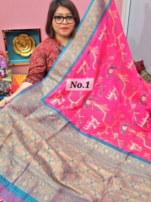 6TH APRIL LIVE – PATOLA SOFT SILK SAREE (NO.1)