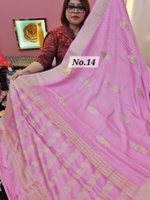 10TH APRIL LIVE – MUSHRU SILK BANARSI SAREE (NO.14)