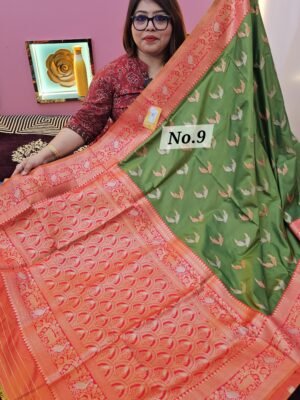 10TH APRIL LIVE – SOFT SILK KANJIVARAM SAREE (NO.9)