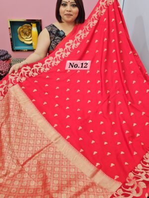 8TH APRIL LIVE – CREPE SILK BANARSI SAREE (NO.12)