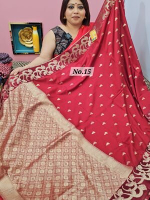 8TH APRIL LIVE – CREPE SILK BANARSI SAREE (NO.15)