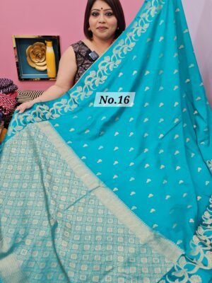 8TH APRIL LIVE – CREPE SILK BANARSI SAREE (NO.16)