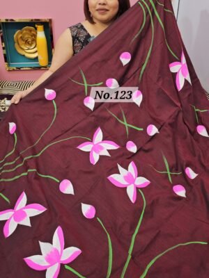 7TH APRIL 2NDLIVE – PURE BENGAL HANDLOOM SAREE (NO.123)