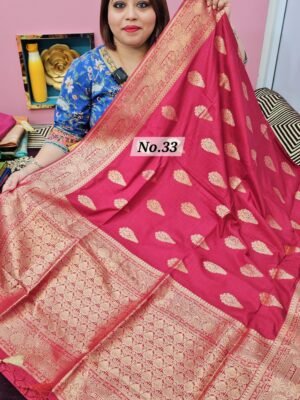 14TH APRIL 2NDLIVE - SOFT MATKA SILK SAREE (NO.33)