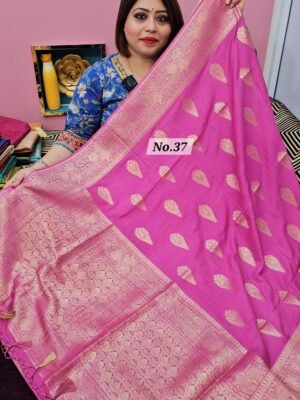 14TH APRIL 2NDLIVE - SOFT MATKA SILK SAREE (NO.37)