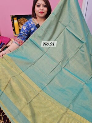 14TH APRIL 2NDLIVE - PURE BENGAL HANDLOOM SAREE (NO.91)