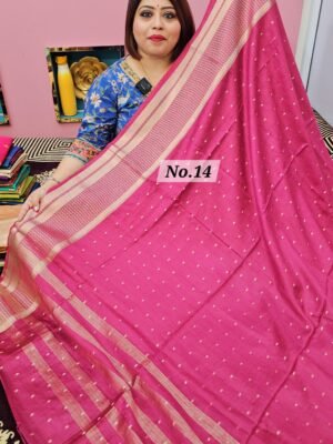 14TH APRIL 2NDLIVE - MAHESWARI HANDLOOM BUTI SAREE (NO.14)