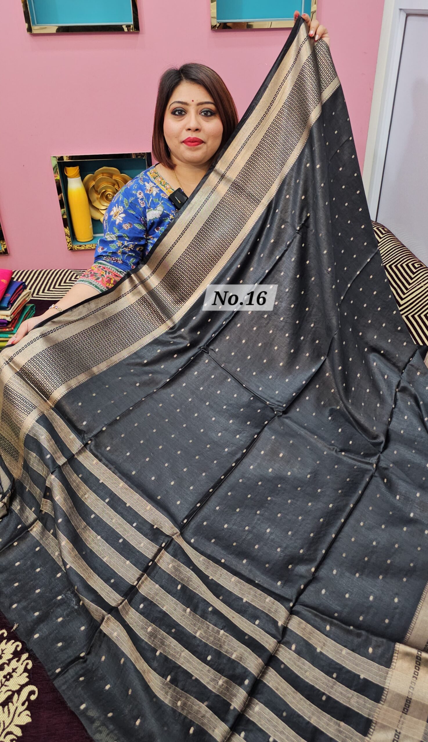 14TH APRIL 2NDLIVE - MAHESWARI HANDLOOM BUTI SAREE (NO.16)