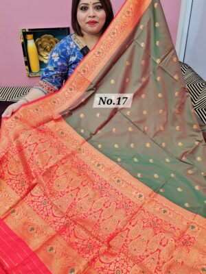 14TH APRIL 2NDLIVE - SOFT SILK KANJIVARAM SAREE (NO.17)