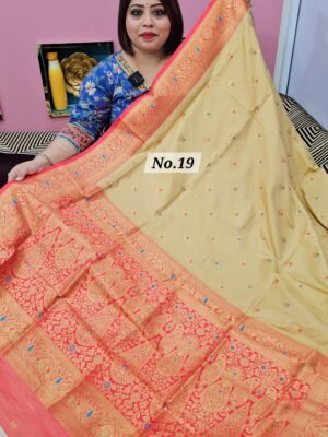 14TH APRIL 2NDLIVE - SOFT SILK KANJIVARAM SAREE (NO.19)