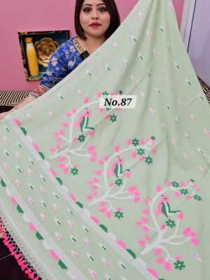 14TH APRIL 2NDLIVE - PURE BENGAL HANDLOOM SAREE (NO.87)