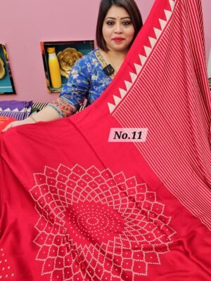 17TH APRIL 2ND LIVE - SEMI GAZZI SILK SAREE (NO.11)