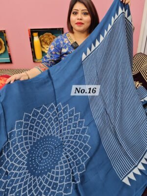 17TH APRIL 2ND LIVE - SEMI GAZZI SILK SAREE (NO.16)