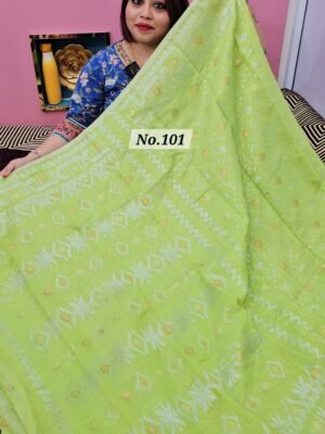 17TH APRIL 2ND LIVE - PURE BENGAL HANDLOOM SAREE (NO.101)