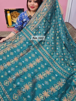 17TH APRIL 2ND LIVE - PURE BENGAL HANDLOOM SAREE (NO.102)