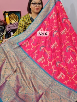 9TH APRIL LIVE – PATOLA SOFT SILK SAREE (NO.6)