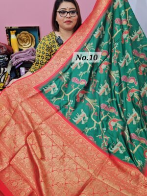 9TH APRIL LIVE – PATOLA SOFT SILK SAREE (NO.10)