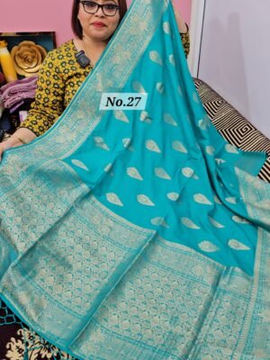 9TH APRIL LIVE – SOFT MATKA SILK SAREE (NO.27)
