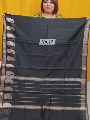 10TH APRIL 2ND LIVE – SEMI TUSSAR SOFT SAREE (NO.17)