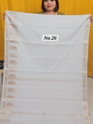 10TH APRIL 2ND LIVE – SEMI TUSSAR SOFT SAREE (NO.26)